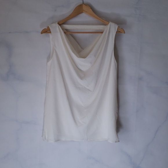 NWT - Jacques Vert Cream Coloured Sleeveless Top - Picture 1 of 5